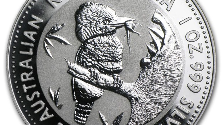 1oz Silver 1993 Australian Kookaburra