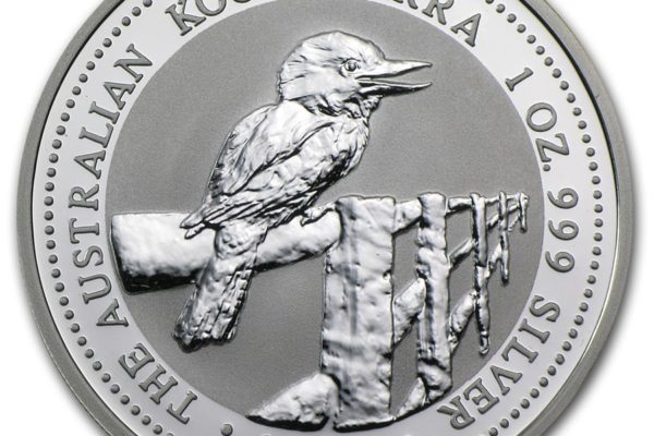 1oz Silver 1998 Australian Kookaburra