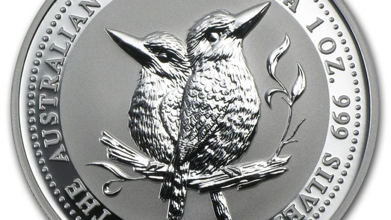 1oz Silver 2001 Australian Kookaburra
