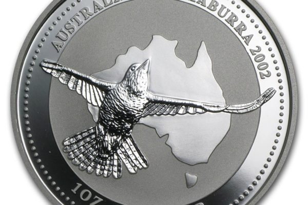 1oz Silver 2002 Australian Kookaburra