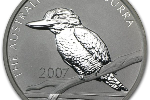 1oz Silver 2007 Australian Kookaburra
